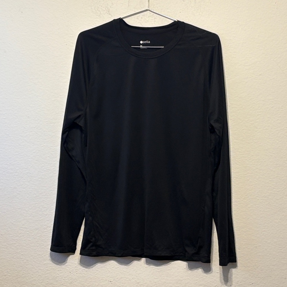 Zella Men's Midnight Black Long Sleeve Tee